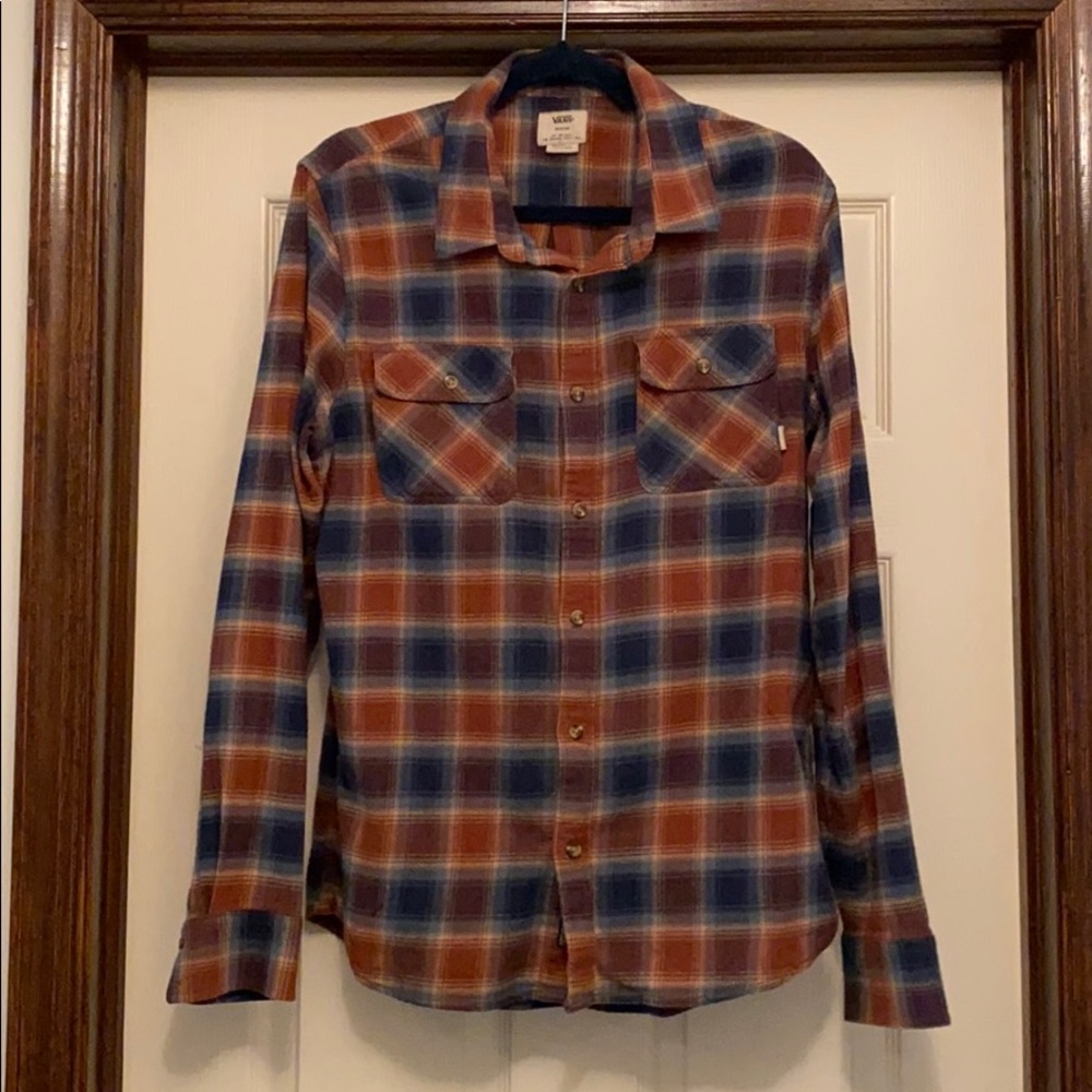 Men’s Flannel by Vans- like new!